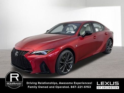 New 2025 Lexus IS 350 F Sport image 1