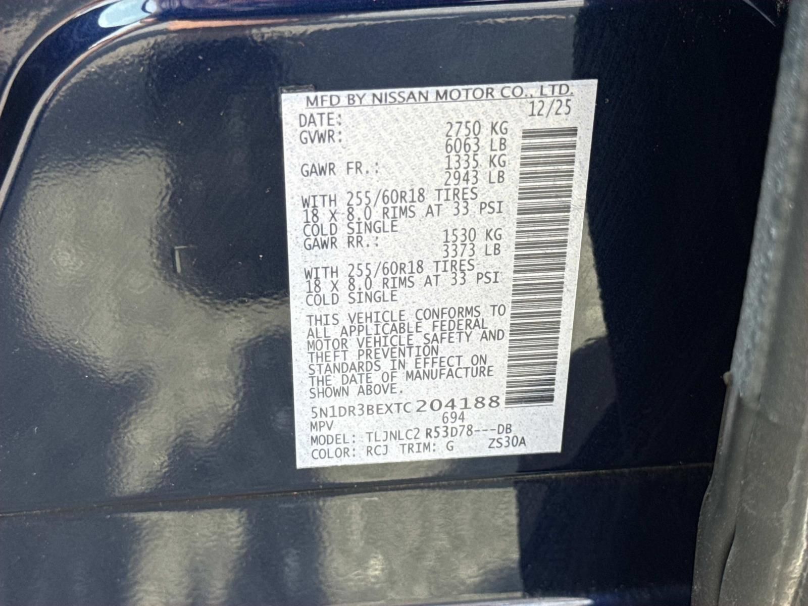 Certified 2026 Nissan Pathfinder SV AWD/4WD image 30