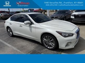 Used 2021 INFINITI Q50 Luxe w/ Cargo Package image 1