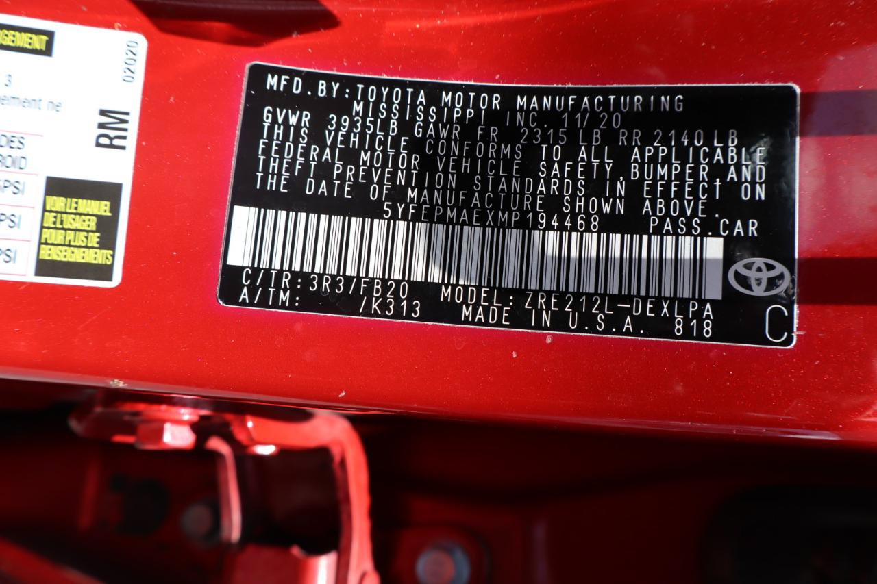 Used 2021 Toyota Corolla LE FWD image 38