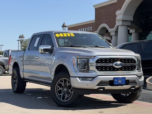 Certified 2021 Ford F150 Platinum w/ Equipment Group 701A High AWD/4WD image 1