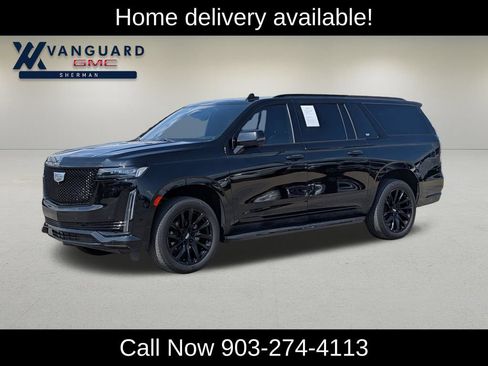 Used 2022 Cadillac Escalade ESV Sport w/ Touring Package RWD image 3