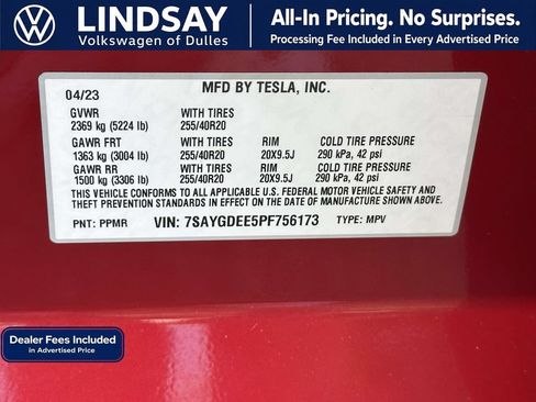 Used 2023 Tesla Model Y Long Range AWD/4WD image 26