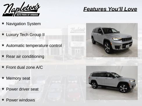 Used 2023 Jeep Grand Cherokee L Limited w/ Luxury Tech Group II AWD/4WD image 8