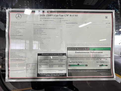 New 2026 Mercedes-Benz Sprinter 2500 image 40