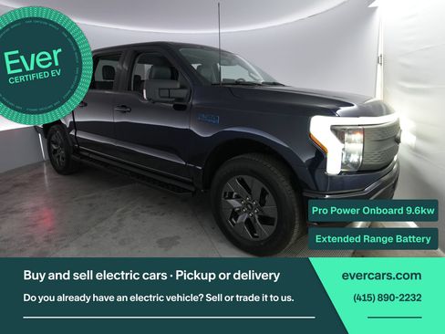 Used 2025 Ford F150 Lightning Flash AWD/4WD image 1