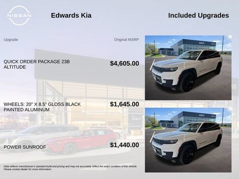 Used 2023 Jeep Grand Cherokee L Laredo AWD/4WD image 7