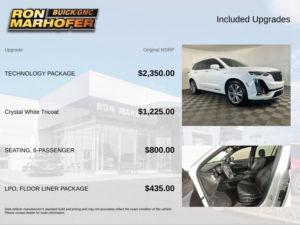 Used 2024 Cadillac XT6 Premium Luxury w/ Technology Package AWD/4WD image 6
