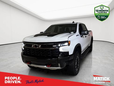 Used 2024 Chevrolet Silverado 1500 ZR2 w/ Technology Package AWD/4WD image 1