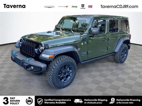 Used 2023 Jeep Wrangler Unlimited w/ Sun & Screen Package AWD/4WD image 1