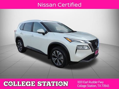 Certified 2023 Nissan Rogue SV w/ SV Premium B Package AWD/4WD image 1