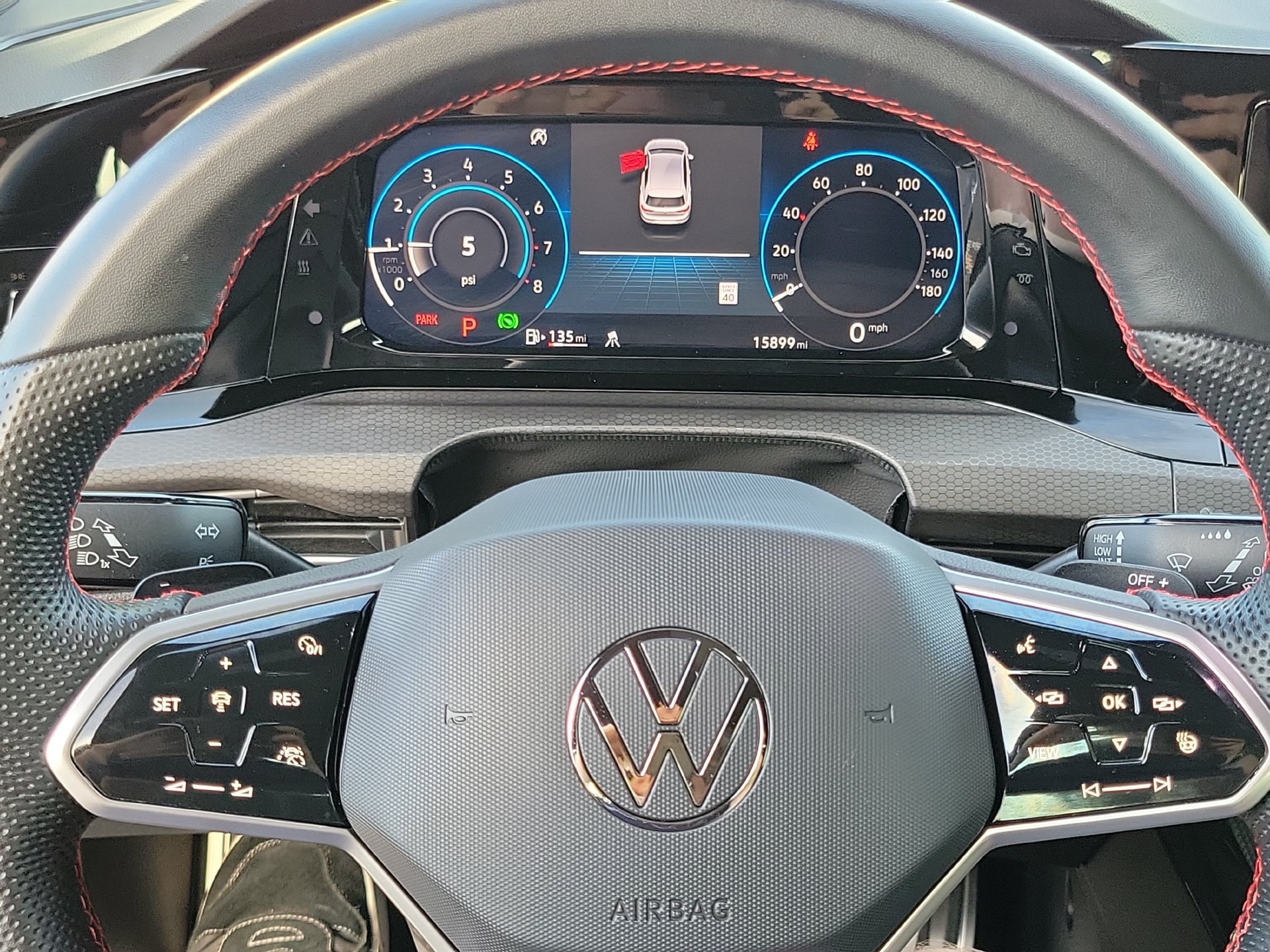 Used 2024 Volkswagen GTI SE FWD image 8