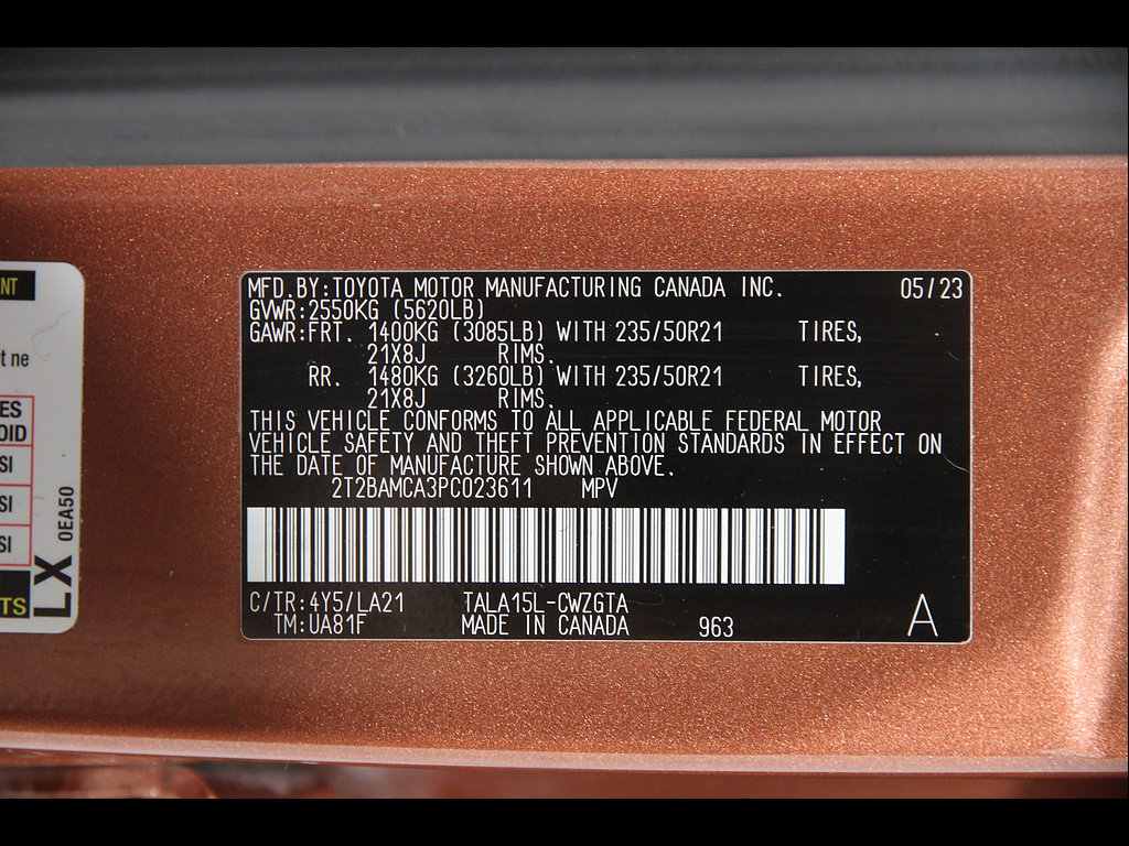 Certified 2023 Lexus RX 350 AWD w/ Accessory Package (K3) image 23