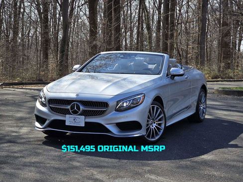 Used 2017 Mercedes-Benz S 550 Cabriolet image 1