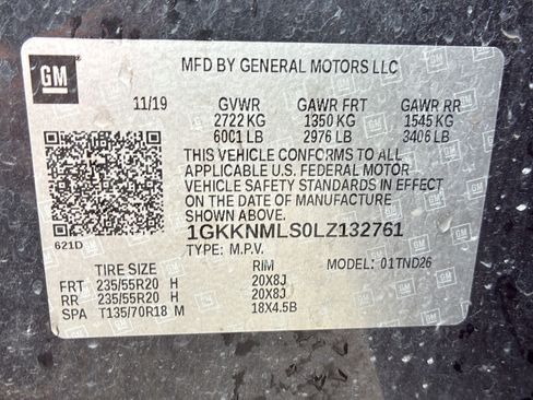 Used 2020 GMC Acadia SLT w/ Premium Package FWD image 38