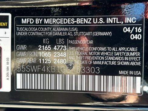 Used 2016 Mercedes-Benz C 300 4MATIC Sedan w/ Multimedia Package image 30