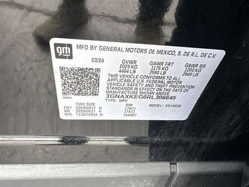 Certified 2024 Chevrolet Equinox LT FWD image 32