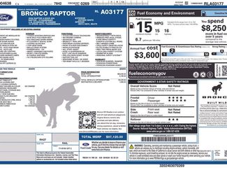 New 2024 Ford Bronco Raptor w/ Interior Carbon Fiber Pack 6 video 2