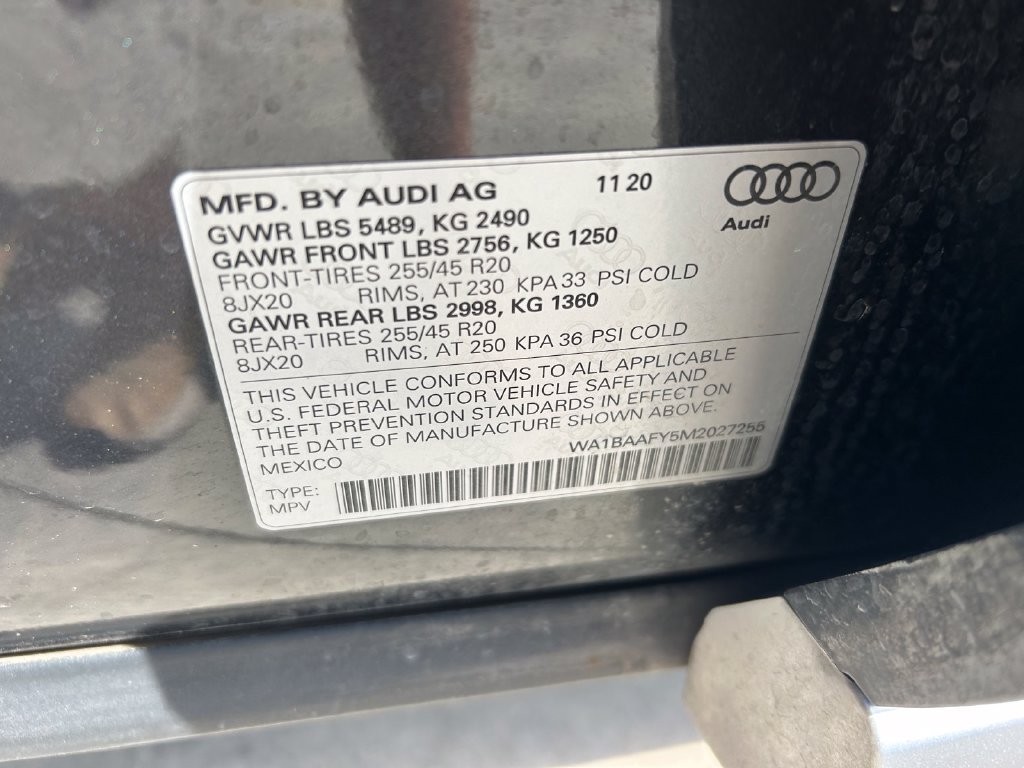 Used 2021 Audi Q5 2.0T Premium Plus w/ Premium Plus Package AWD/4WD image 10