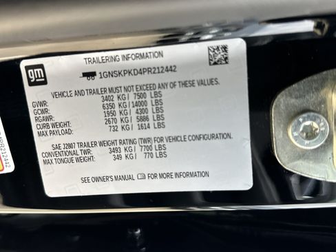 Used 2023 Chevrolet Tahoe Z71 AWD/4WD image 34