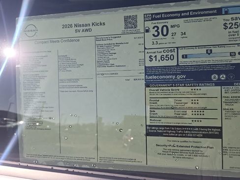 New 2026 Nissan Kicks SV w/ SV Premium Package image 33