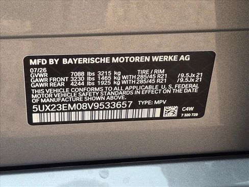New 2027 BMW X7 xDrive40i w/ M Sport Package AWD/4WD image 20