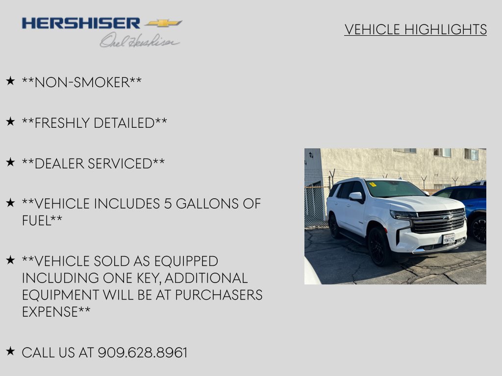 Used 2023 Chevrolet Tahoe LT w/ Luxury Package AWD/4WD image 5