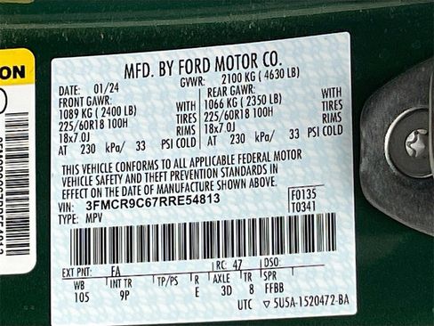 Used 2024 Ford Bronco Sport Outer Banks image 31