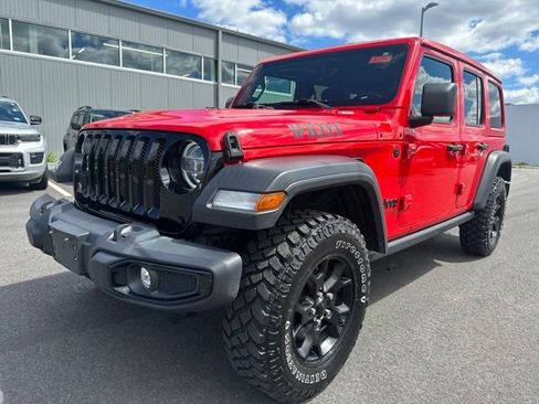 Used 2021 Jeep Wrangler Unlimited Sport AWD/4WD image 2