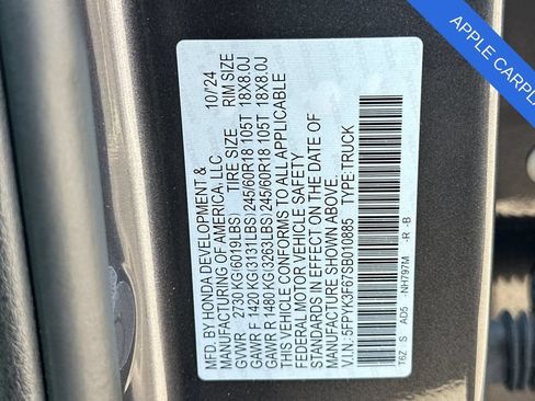 Used 2025 Honda Ridgeline TrailSport image 35