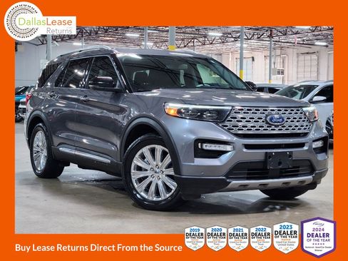 Used 2021 Ford Explorer Limited w/ Equipment Group 301A RWD image 1