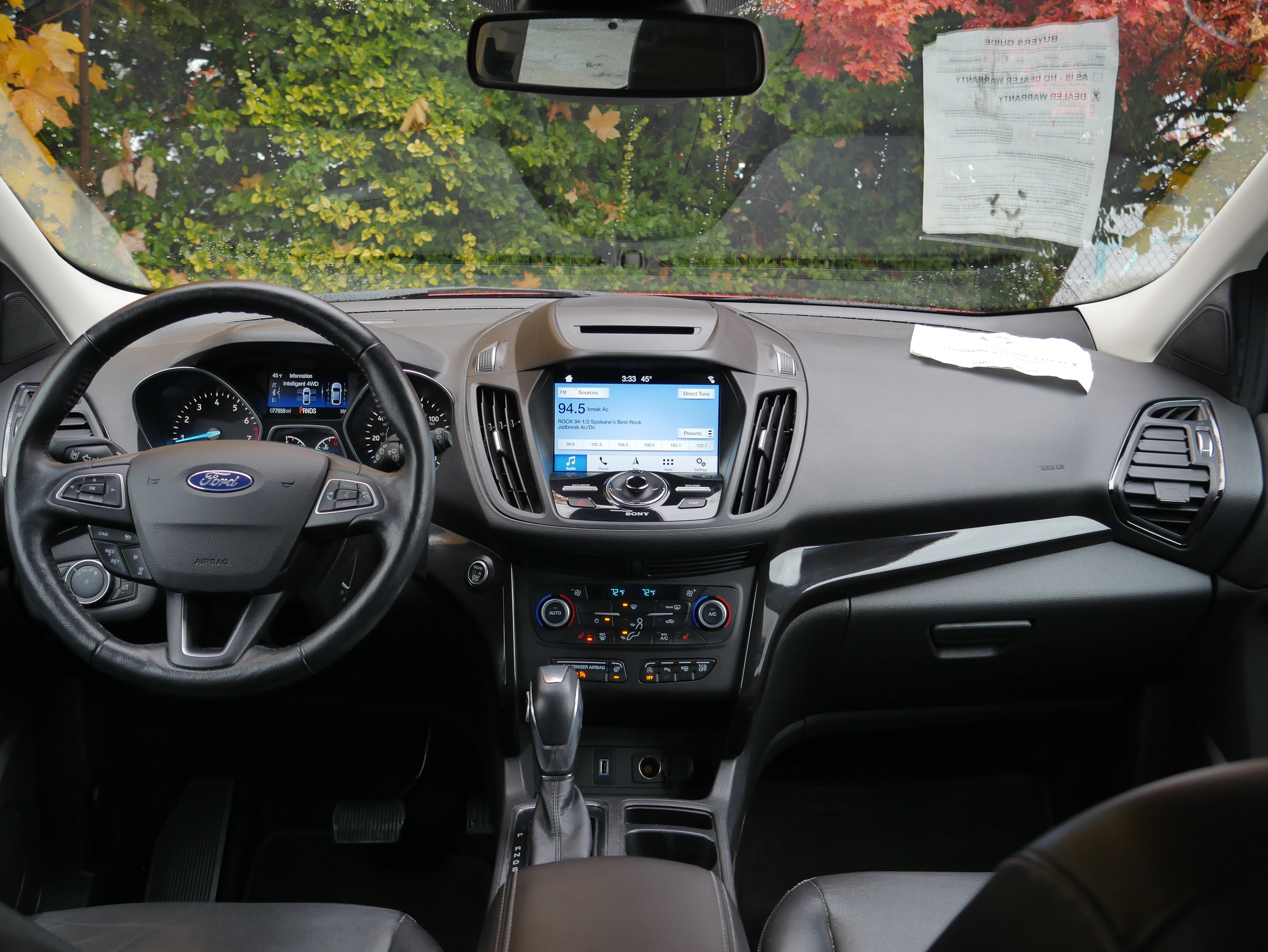 Used 2018 Ford Escape Titanium w/ Ford Safe & Smart Package AWD/4WD image 9