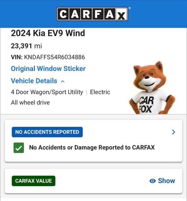 Used 2024 Kia EV9 Wind AWD/4WD image 6