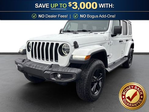 Used 2020 Jeep Wrangler Unlimited Sahara image 1