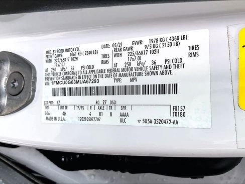 Used 2021 Ford Escape SE image 31