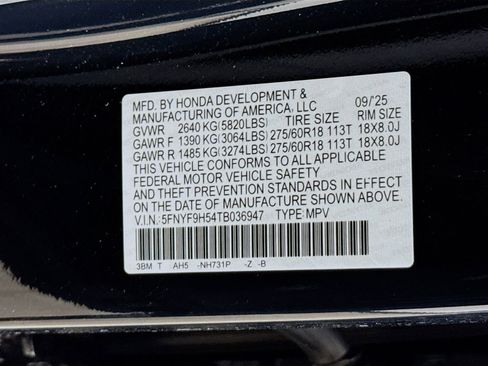 New 2026 Honda Passport TrailSport image 36