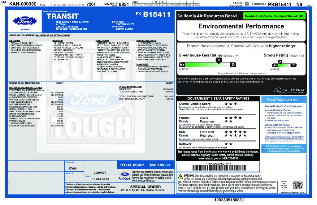 Used 2023 Ford Transit 350 XL RWD image 31