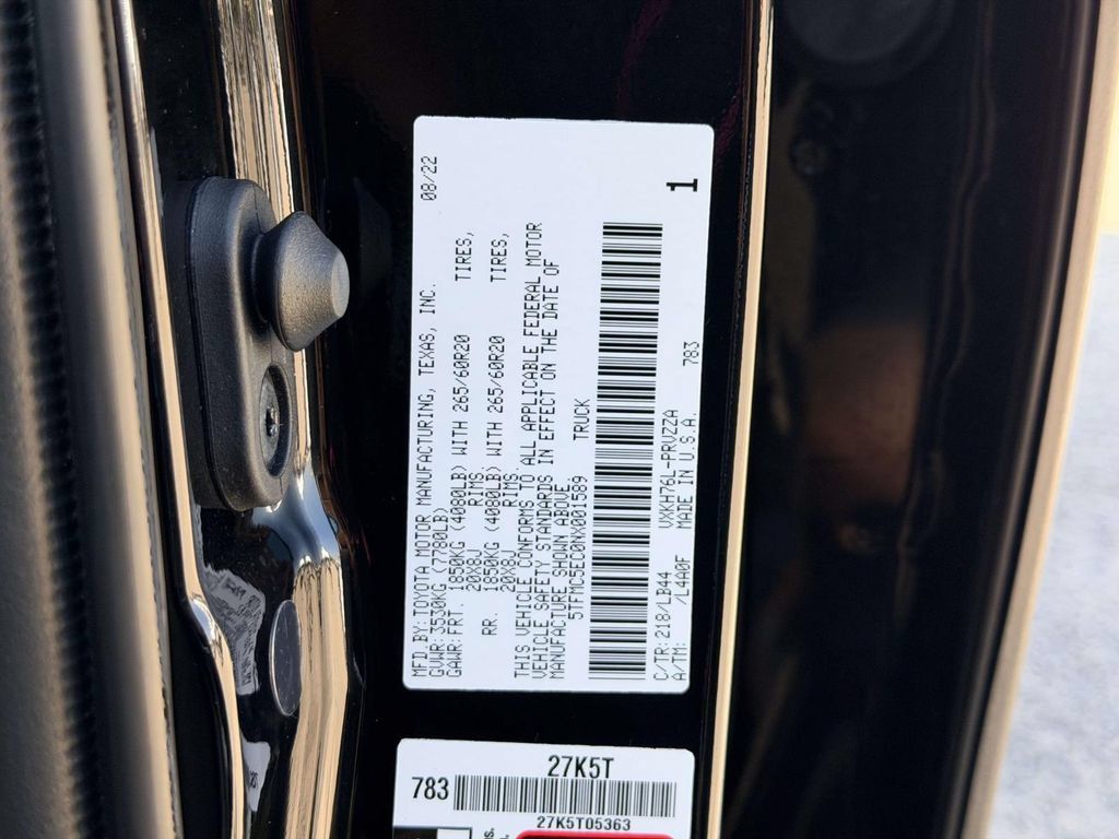 Used 2022 Toyota Tundra 1794 Edition w/ Advanced Package AWD/4WD image 27