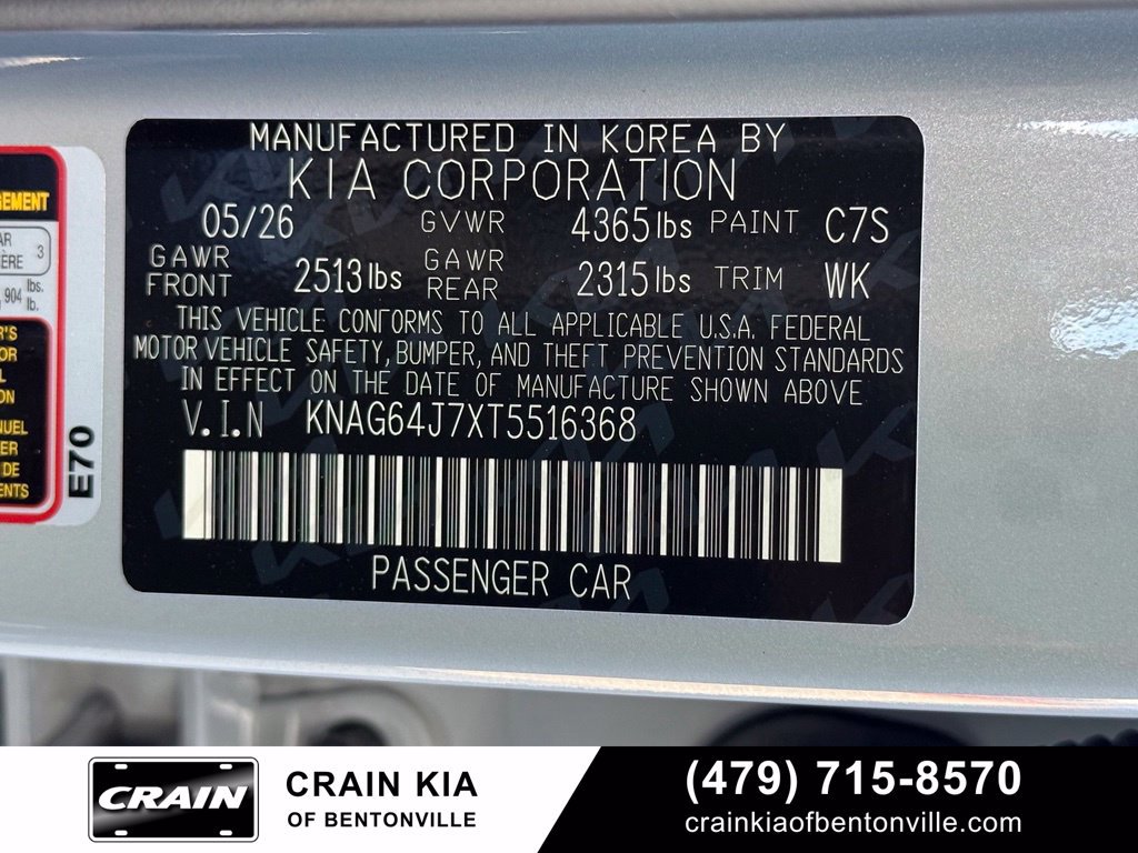 New 2026 Kia K5 GT-Line w/ GT-Line Premium Package FWD image 33