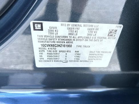 Certified 2017 Chevrolet Silverado 1500 W/T AWD/4WD image 25