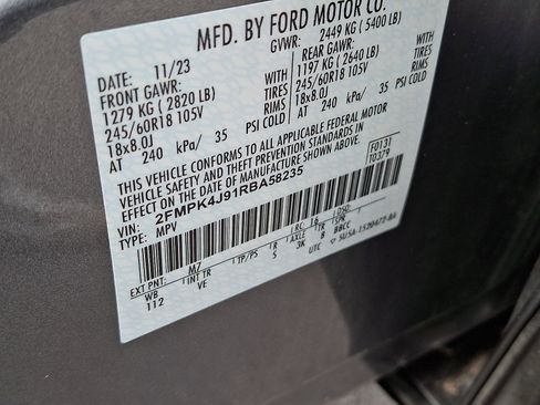 Certified 2024 Ford Edge SEL AWD/4WD image 27