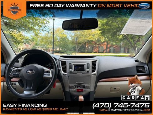 Used 2013 Subaru Outback 2.5i Limited w/ Moonroof Pkg AWD/4WD image 2