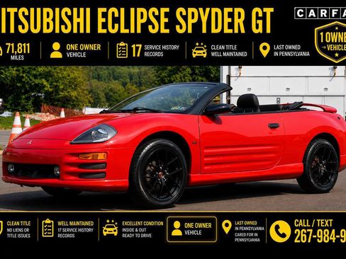 Used 2002 Mitsubishi Eclipse GT FWD image 1