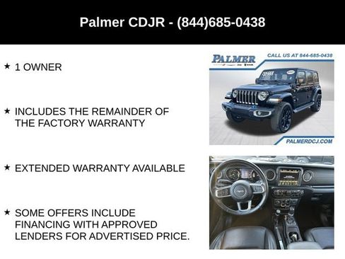 Certified 2022 Jeep Wrangler Unlimited Sahara w/ Cold Weather Group image 30