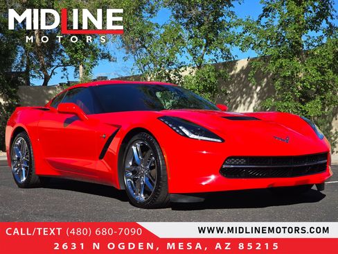 Used 2014 Chevrolet Corvette Stingray Coupe w/ 2LT Preferred Equipment Group image 1