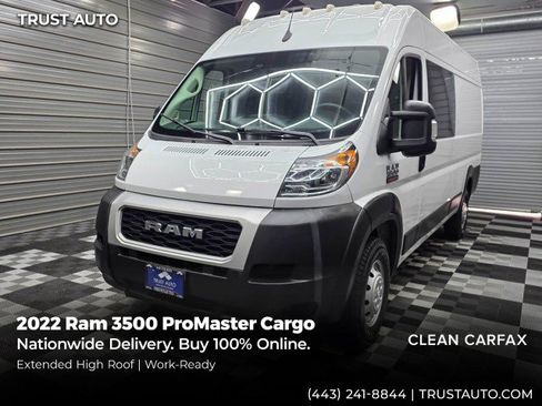 Used 2022 RAM ProMaster 3500 FWD image 1