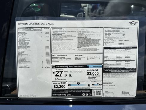 New 2027 MINI Cooper Countryman S AWD/4WD image 26