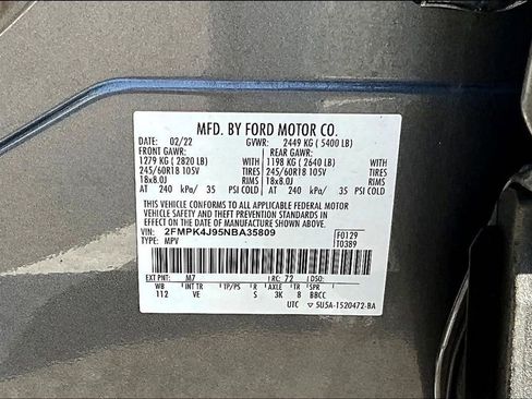 Used 2022 Ford Edge SEL image 24