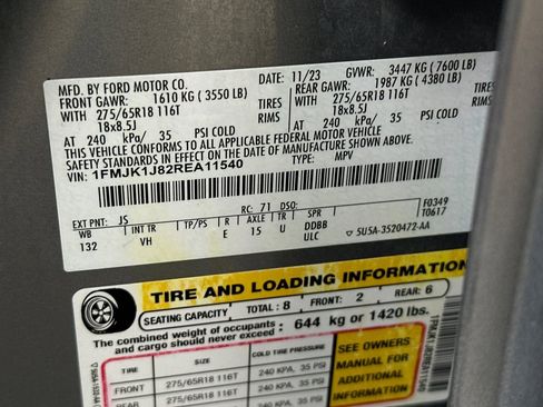 Used 2024 Ford Expedition Max XLT image 31