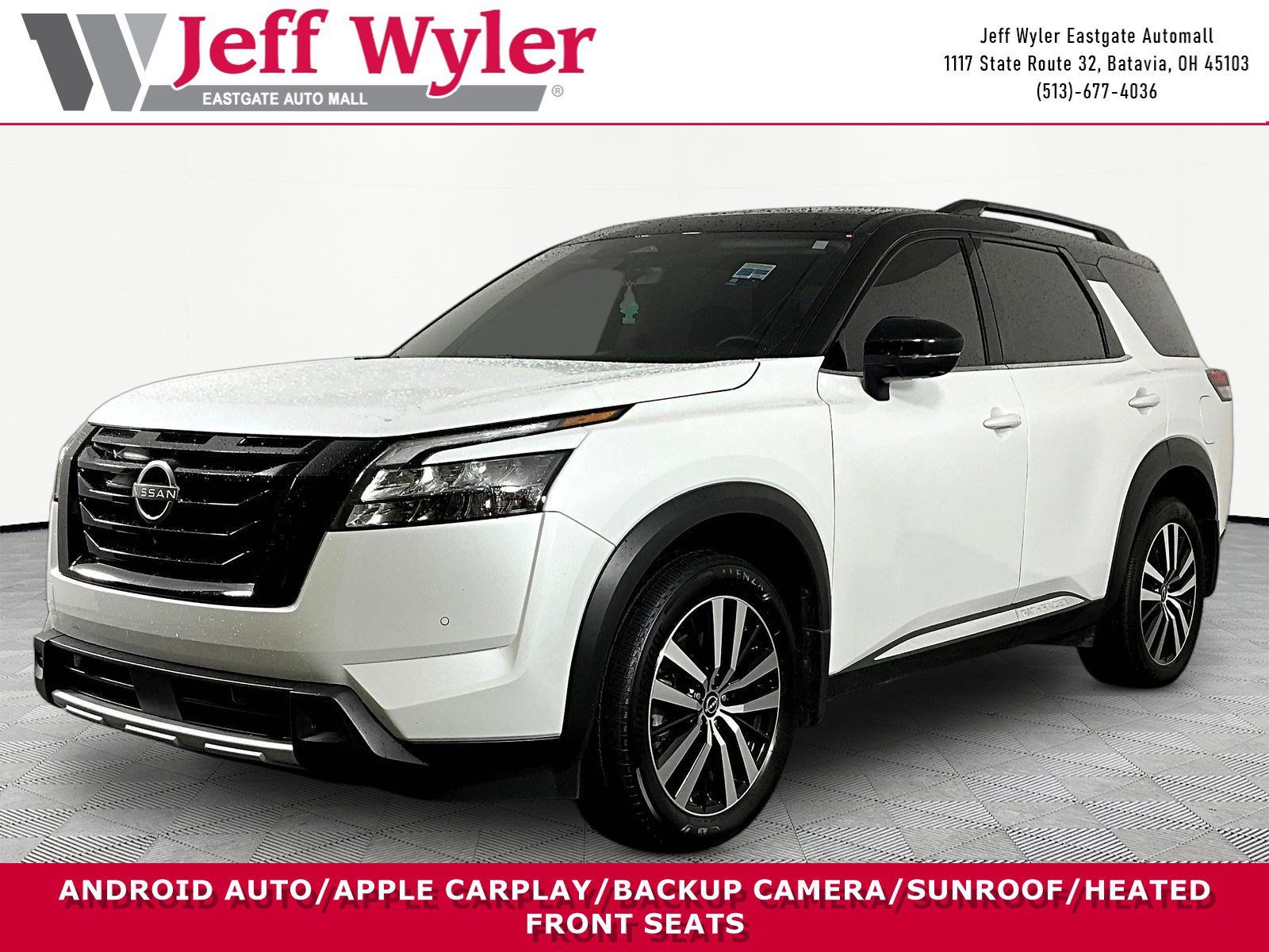 Certified 2025 Nissan Pathfinder Platinum w/ Black Appearance Package AWD/4WD image 1